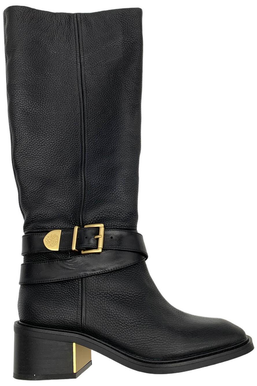 Vince Camuto Women's Gini Full Zip Tall Shaft Boots Black - Medium